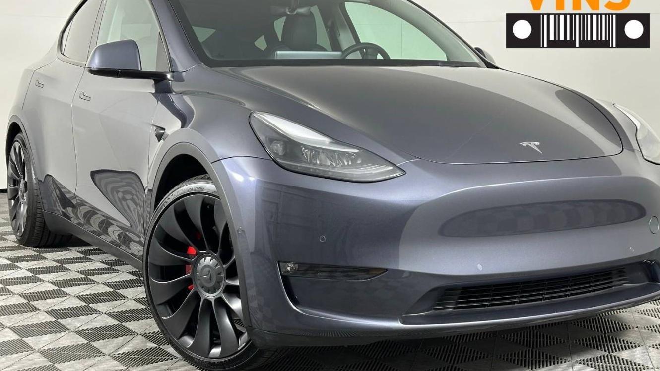 TESLA MODEL Y 2022 7SAYGDEF3NF347465 image